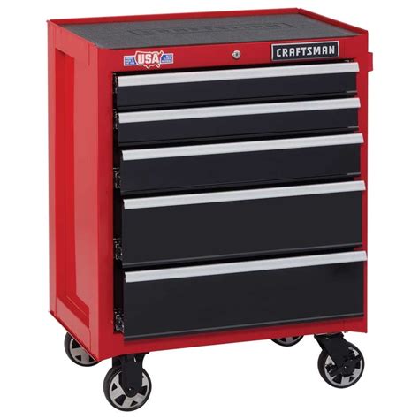 worksmart 5 drawer steel tool roller cabinet review|top rated tool cabinets.